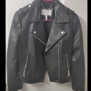 Faux Leather Jacket